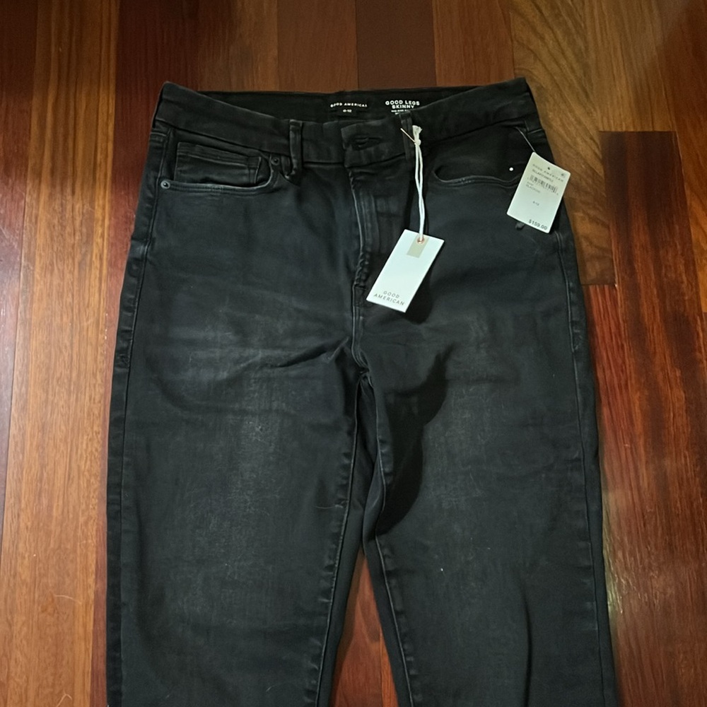 GOOD AMERICAN - ALWAYS FITS GOOD LEGS SKINNY JEANS - Picture 10 of 13